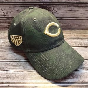 New Era MLB Cincinnati Reds Camouflage 920 strapback Hat Armed Forces Day